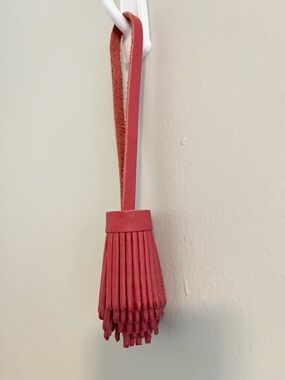Portland Leather Tulip Pom Tassel Bag Charm